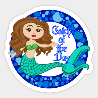 Catch of the Day Sticker